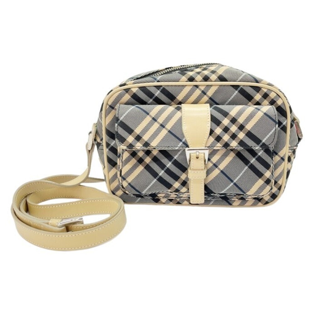 Burberry BLUE LABEL shoulder bag black beige